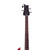 Used Dean EDGE 9 Bass Guitar Red 4-String View 2