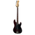 Used Fender PRECISION BASS MIM Bass Guitar Red 4-String 40083-S000152206 View 2