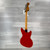 Used Fender Kurt Cobain Left-handed Jag-Stang - Fiesta Red - Gig Bag Included 40112-S000177970 View 14