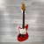 Used Fender Kurt Cobain Left-handed Jag-Stang - Fiesta Red - Gig Bag Included 40112-S000177970 View 3