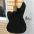 Used Squier BASS VI Bass Guitar Black 6-String 41125-S000039075 View 8