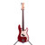Used Squier AFFINITY P-BASS P Type Bass Guitar Red 4-String View 3