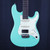 Used Schecter DIAMOND SERIES NICK JOHNSTON S Type Electric Guitar Green 6-String 40123-S000130011 View 1