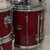 Used Yamaha 5pc Stage Custom Drum Shell Kit Red 40015-S000327380 View 3