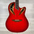 Used Ovation CC257 Acoustic Guitar - Red - Case Included - AS IS - Read Description 40112-S000178048 View 1