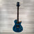 Used PRS SE Zach Myers 594 Semi-hollow Electric Guitar - Myers Blue - Gig Bag Included 40112-S000178057 View 3