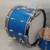 Used Slingerland 3pc Blue Sparkle W/ Natal Floor Tom Drum Shell Kit Blue 40015-S000327422 View 4