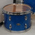 Used Slingerland 3pc Blue Sparkle W/ Natal Floor Tom Drum Shell Kit Blue 40015-S000327422 View 6