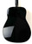 Used Yamaha FG800 ACOUSTIC GUITAR Solid Top Acoustic Guitar Black 41124-S000204314 View 10