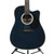 Used Esteban MIDNIGHT MOON Laminate Top Acoustic Guitar Blue View 1