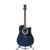Used Esteban MIDNIGHT MOON Laminate Top Acoustic Guitar Blue View 3