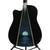 Used Esteban MIDNIGHT MOON Laminate Top Acoustic Guitar Blue View 4