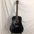Used Savannah SGD-10-BK Laminate Top Acoustic Guitar Black 41128-S000105800 View 8