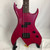Used BC Rich BICH NJ SERIES IRIDESCENT Vintage Bass Guitar Pink 4-String 41128-S000105806 View 1