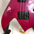 Used BC Rich BICH NJ SERIES IRIDESCENT Vintage Bass Guitar Pink 4-String 41128-S000105806 View 5