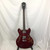 Used Washburn HB-30 Semi-Hollow Electric Guitar Red 6-String 41128-S000105808 View 3