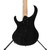 Used Ibanez BTB455QM Bass Guitar Black 5-String View 4