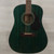 Used Hohner HW-300 Laminate Top Acoustic Guitar Green 40015-S000327571 View 1