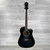 Used Washburn WA90CE Acoustic-electric Guitar - Transparent Black 40112-S000178161 View 3