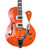 Used Gretsch ELECTROMATIC G5420T Semi-Hollow Electric Guitar Orange 6-String 41124-S000204470 View 3