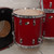 Used Ludwig 4pc Rocker Drum Shell Kit Red 40015-S000327772 View 5