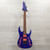 Used Ibanez PGMM11 Electric Guitar Blue  40015-S000327805 View 3