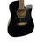 Used Memphis MD-18CE-BK AS-IS BAD PREAMP Laminate Top Acoustic Guitar Black 41120-S000033935 View 1