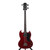 Used Epiphone SG EB-0 Bass Guitar Red 4-String View 3
