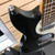 Used Brownsville IMPALA Offset Double Cutaway Electric Guitar Black 6-String 41125-S000039254 View 5
