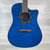 Used Fender T-Bucket 300CE Acoustic-electric Guitar - Transparent Blue 40112-S000178294 View 1
