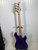 Used Silvertone LEFT HANDED SSLB-11 P Type Bass Guitar Blue 4-String 40107-S000152731 View 6