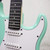 Used Lyx Pro S Type Electric Guitar Green 40042-S000258649 View 6