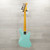 Used Cnz Audio Short Scale Left Handed Bass Guitar Green 40015-S000327872 View 3