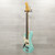 Used Cnz Audio Short Scale Left Handed Bass Guitar Green 40015-S000327872 View 6