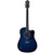 Used Ibanez V70CE Acoustic Guitar Blue 40083-S000152528 View 2