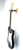 Used Squier MINI STRAT S Type Electric Guitar Black 6-String 41124-S000204640 View 5