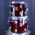 Used Premier 4 PC GENISTA W/MOUNTS Drum Shell Kit Red 40123-S000130561 View 3
