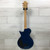 Used Fernandes LSA-65 Thinline Electric/Acoustic Solid Top Guitar Blue 40051-S000115290 View 4