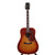 Used Gibson 1973 HUMMINGBIRD Solid Top Acoustic Guitar Cherry Sunburst View 3