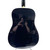 Used Washburn D-10B  Acoustic Guitar Black 41119-S000035734 View 13