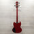 Used Epiphone EB-0 Bass Guitar Red 40015-S000328212 View 3