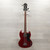 Used Epiphone EB-0 Bass Guitar Red 40015-S000328212 View 4