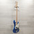 Used Sadowsky Metroexpress Hybrid PJ Bass Guitar Blue 40015-S000328230 View 6