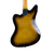 Used Fender JAGUAR Electric Guitar Sunburst 6-String 40083-S000152730 View 4