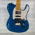 Used Dean Zelinsky Dellatera Electric Guitar - Blue 40112-S000178469 View 1