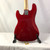 Used Squier AFFINITY P BASS P Type Bass Guitar Red 4-String 41128-S000106483 View 6