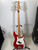 Used Peavey FURY BASS P Type Bass Guitar Red 4-String 40107-S000153038 View 2