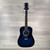 Used Harmony 01538 Acoustic Guitar - Blue 40112-S000178501 View 3