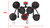 The ddrum DD EFLEX electronic drum kit is designed with a compact footprint, measuring approximately 22 inches across and 20 inches deep. Ideal for smaller spaces, this kit fits comfortably in home studios, bedrooms, or practice rooms without sacrificing playability or comfort. View 2