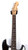 Used Squier STRAT MINI -WEAR- S Type Electric Guitar Black 6-String 41124-S000204891 View 3